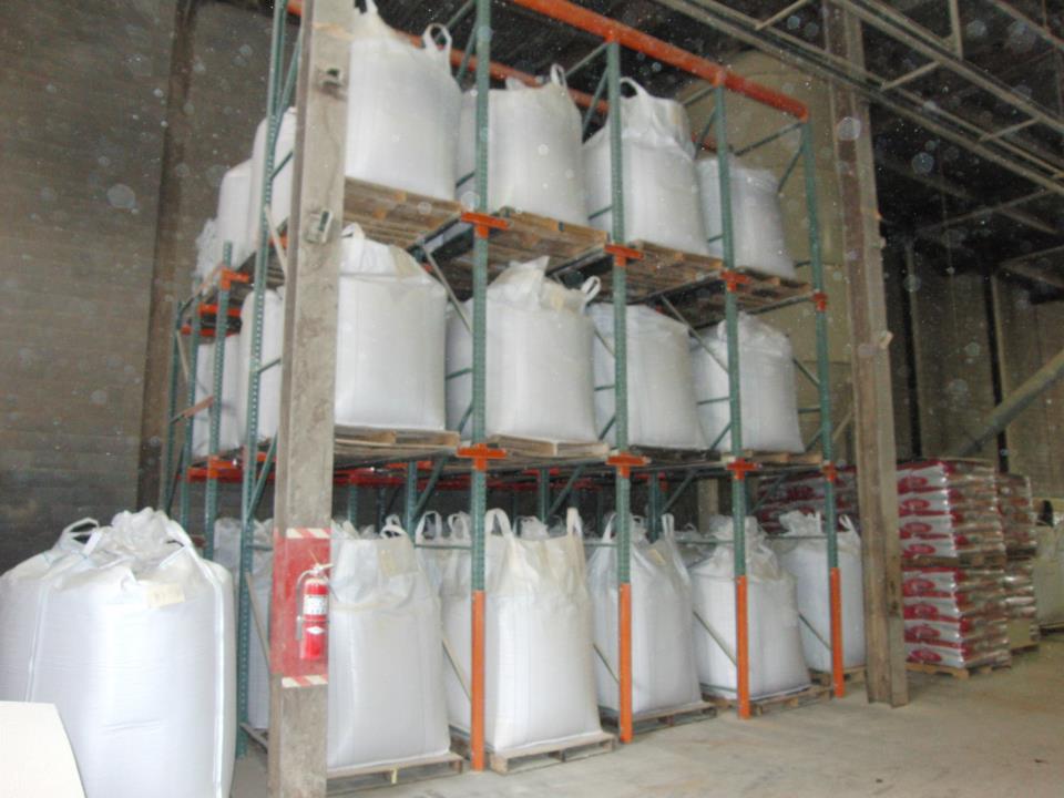 Drive-In Rack components and storage lanes