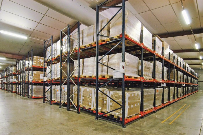 Pushback Rack components and storage lanes